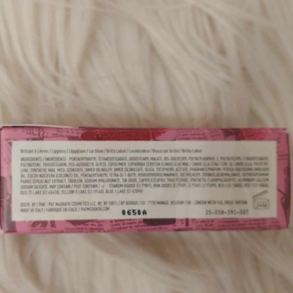 💋FIRM! NWT PAT MCGRATH LABS LIP FETISH DIVINYL LIP SHINE 594 BELLE AMOUR - Picture 8 of 13